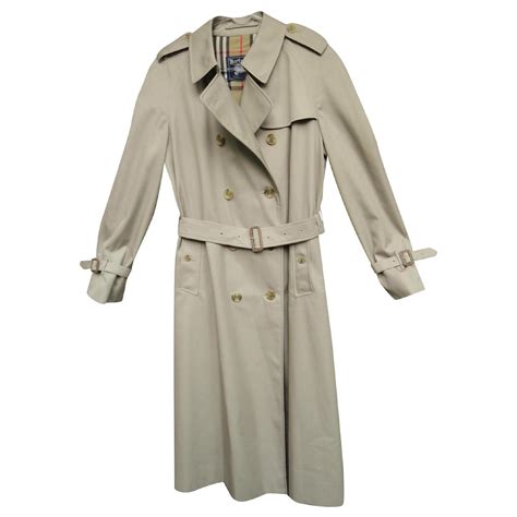 vintage burberry trench women'|authentic Burberry trench coat.